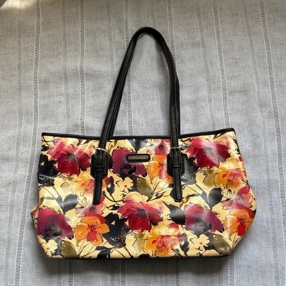 Dana Buchman Multicolor Floral Shoulder Bag - Picture 6 of 16